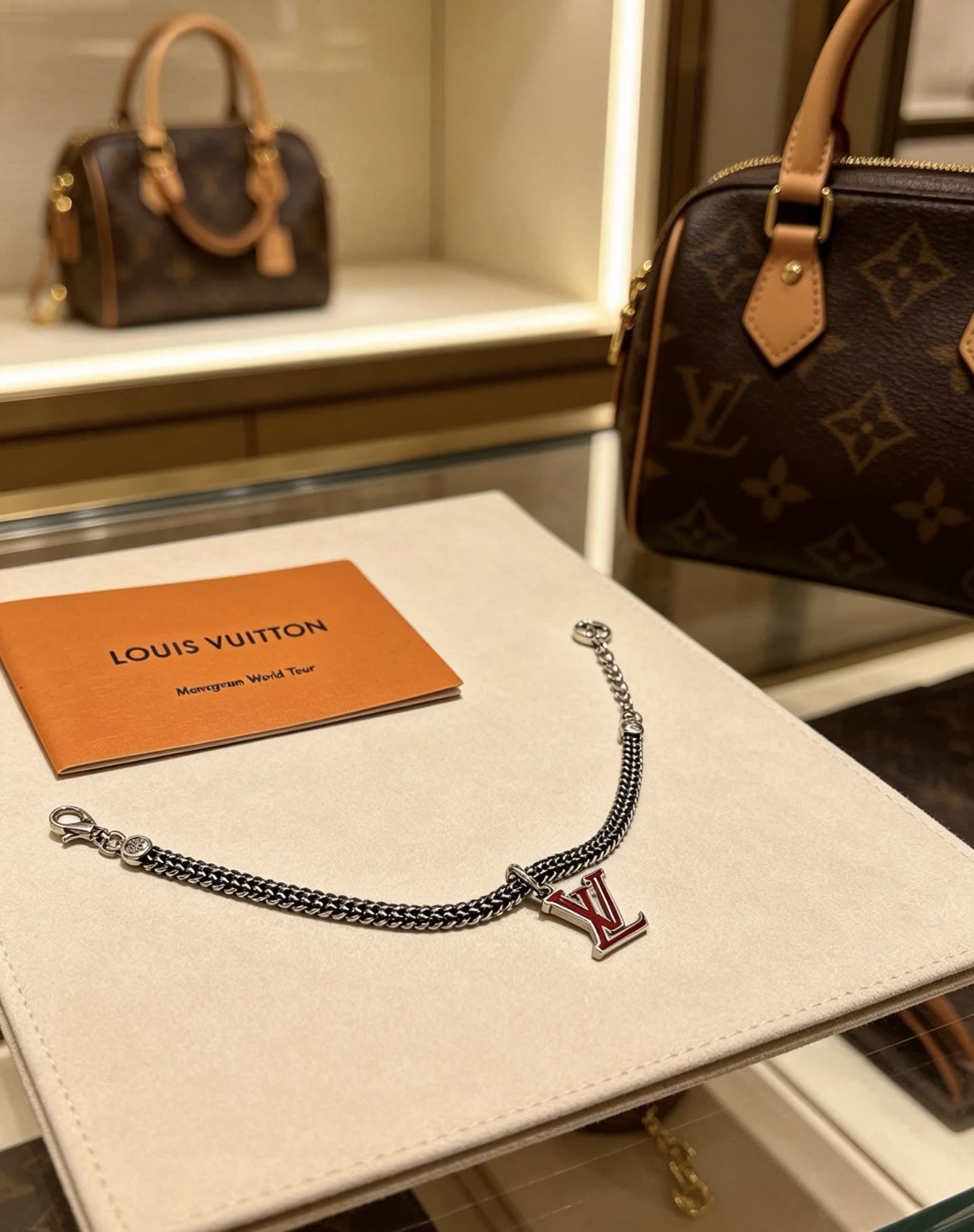Louis Vuitton LV Logo Bracelet